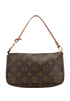 Pochette Accessoires, &pound;695, Handbags, Grey/White, Canvas, Back view